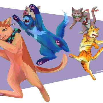鬼滅の猫