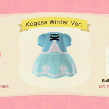 [ACNH][東方]Kogasa Tatara(Winter)
