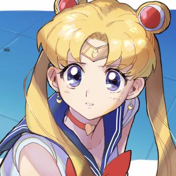 セーラームーンのタグイラスト