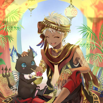 カリムくんとグリム