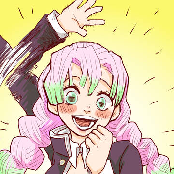 恋柱、甘露寺蜜璃（みつり）ちゃん♥