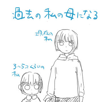 過去の私の母になる