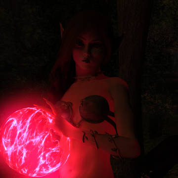 Elven Enchantress 2 Re-renders