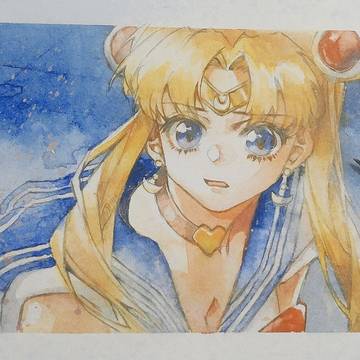 月野兔畫風~