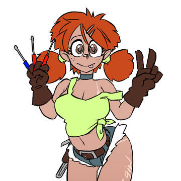 Helltakerやってたらあのテイストで描きたくなった
