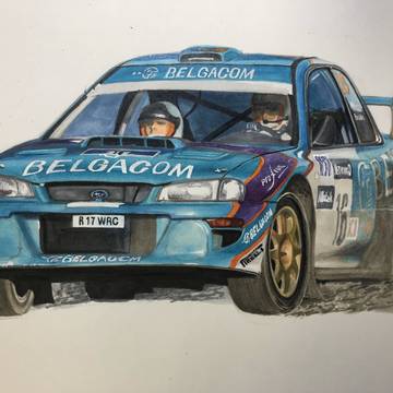 BELGACOM IMPREZA  WRC ‘97