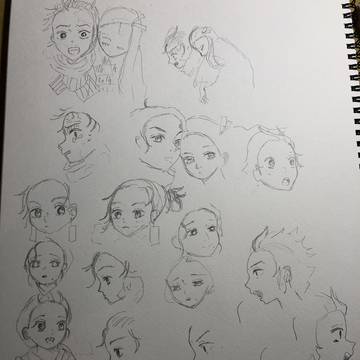 鬼滅お絵かき