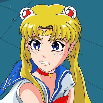 Damaged Sailor Moon