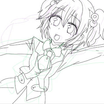 女の子　ここまでできたよ！