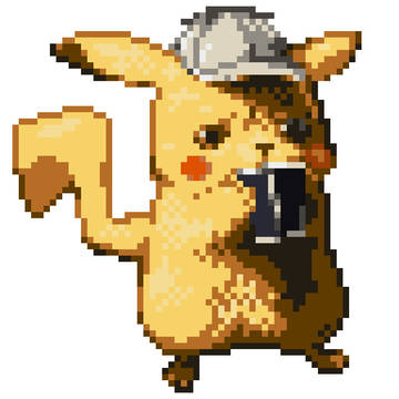 苦いピカチュウ