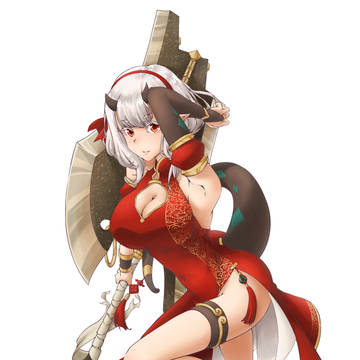 Yufine but with Qipao