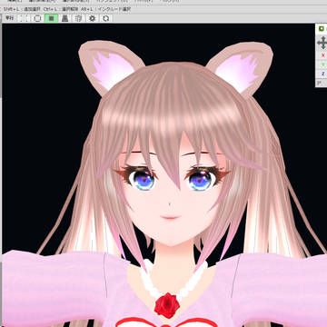 まゆにゃあさん３Ⅾ進捗。
