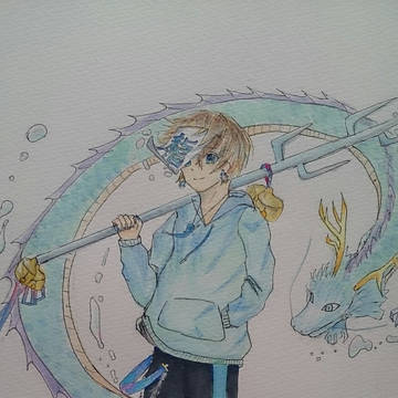 青龍使い(?)&早見沙織さんのキャラmix