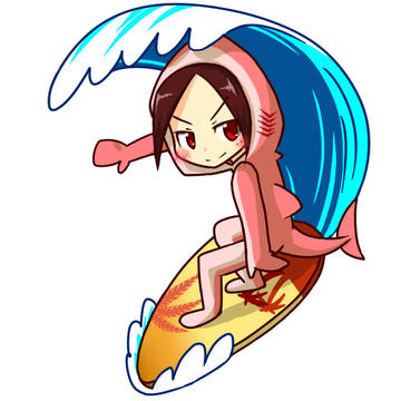 サーフィン愛ちゃん