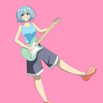 ギター女子