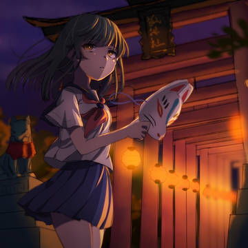 狐と夜