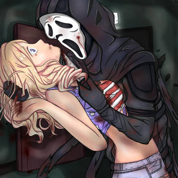 DBD Ghostface And Kate Fanart