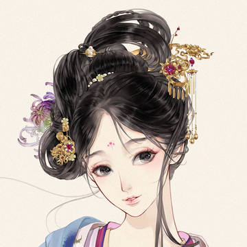 黑发