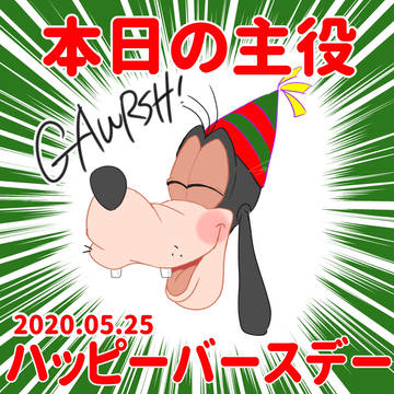 Happy birthday goofy!!
