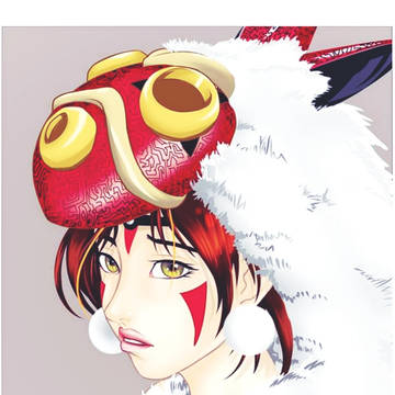 Princess Mononoke fan-art