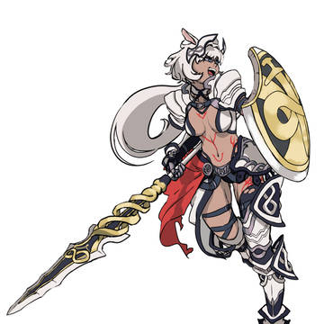 Caenis Battle Pose