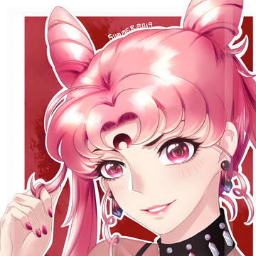 向我童年最爱的动漫《美少女战士》致敬!