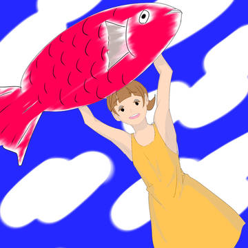 うちの子らくがき