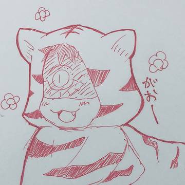 ﾄﾗﾁｬﾝ落書き