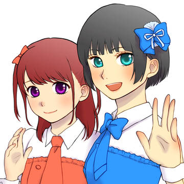舞菜と空音がレスくれた!!