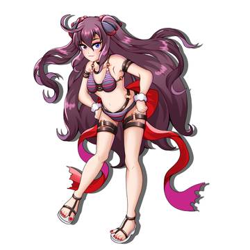 Luluca, the lady of the sea