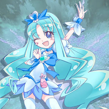 海風に揺れる一輪の花