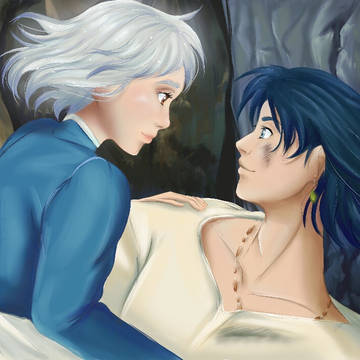 Howl & Sophie (redraw)