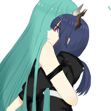 hoshiguma X Chen >,<