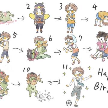 誕生日おめでとう！