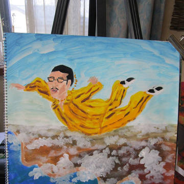 空からヤクザが降ってきた