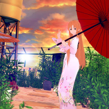 夏の朝