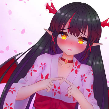 Lovelia with Straight Hair !!