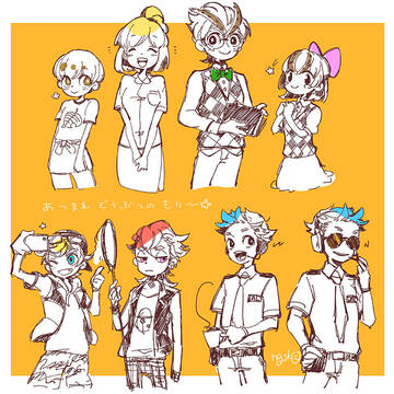 【森擬人化】お世話になってます