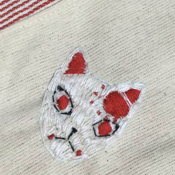 刺繍 厄除の面