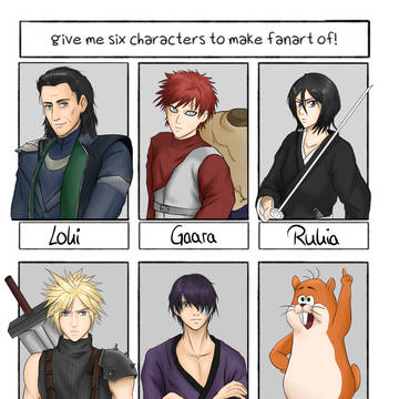 Six Fanarts