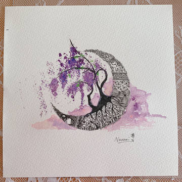 フジの花