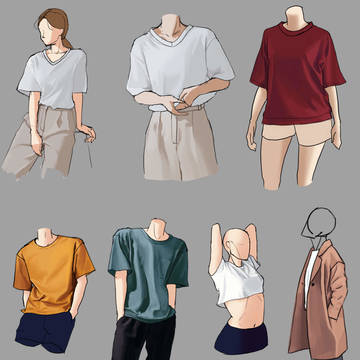 衣服のしわ