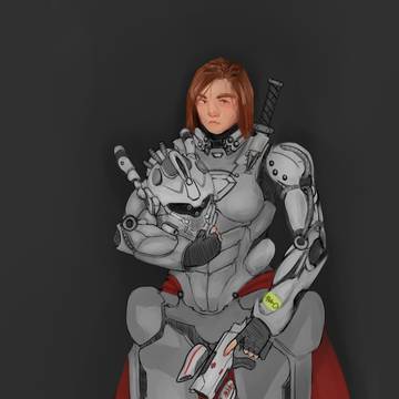 space soldier woman captain