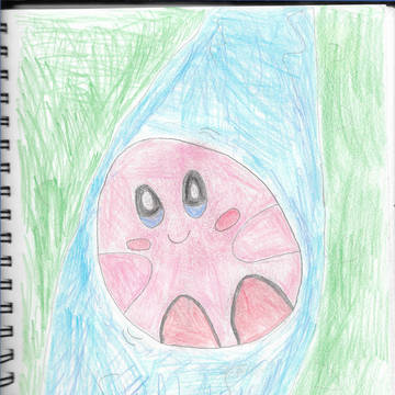 Floating Kirby