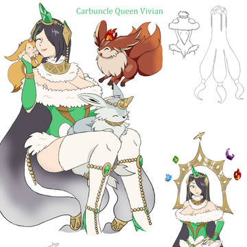 Costume: Carbuncle Queen Vivian
