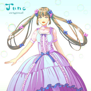 六月ちゃん（うちの子，オリジナルキャラクター）