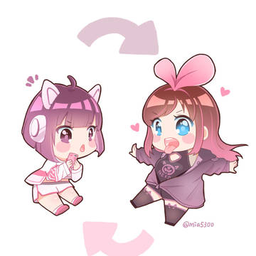 絆愛和NEKO的換衣PLAY♥️