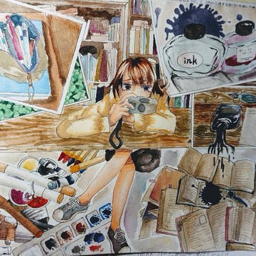 部活動紹介用の絵