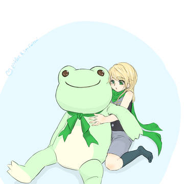 おっきいピクルスとフェイちゃん