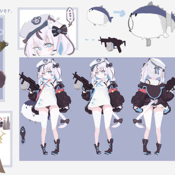 新人VTuber 雛月もふ FPS ver.(゜、。ア